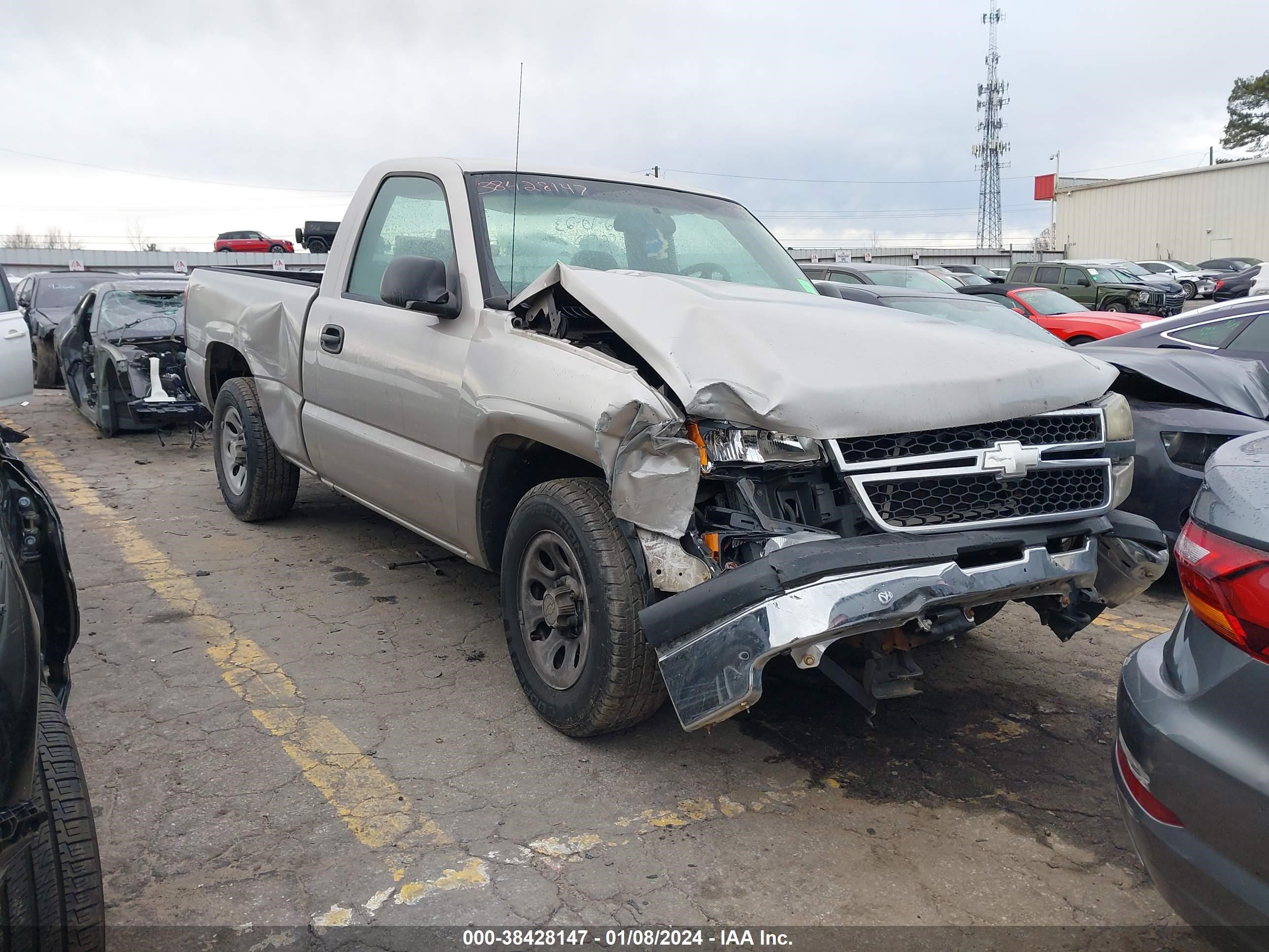 chevrolet silverado 2006 3gcec14x86g249144