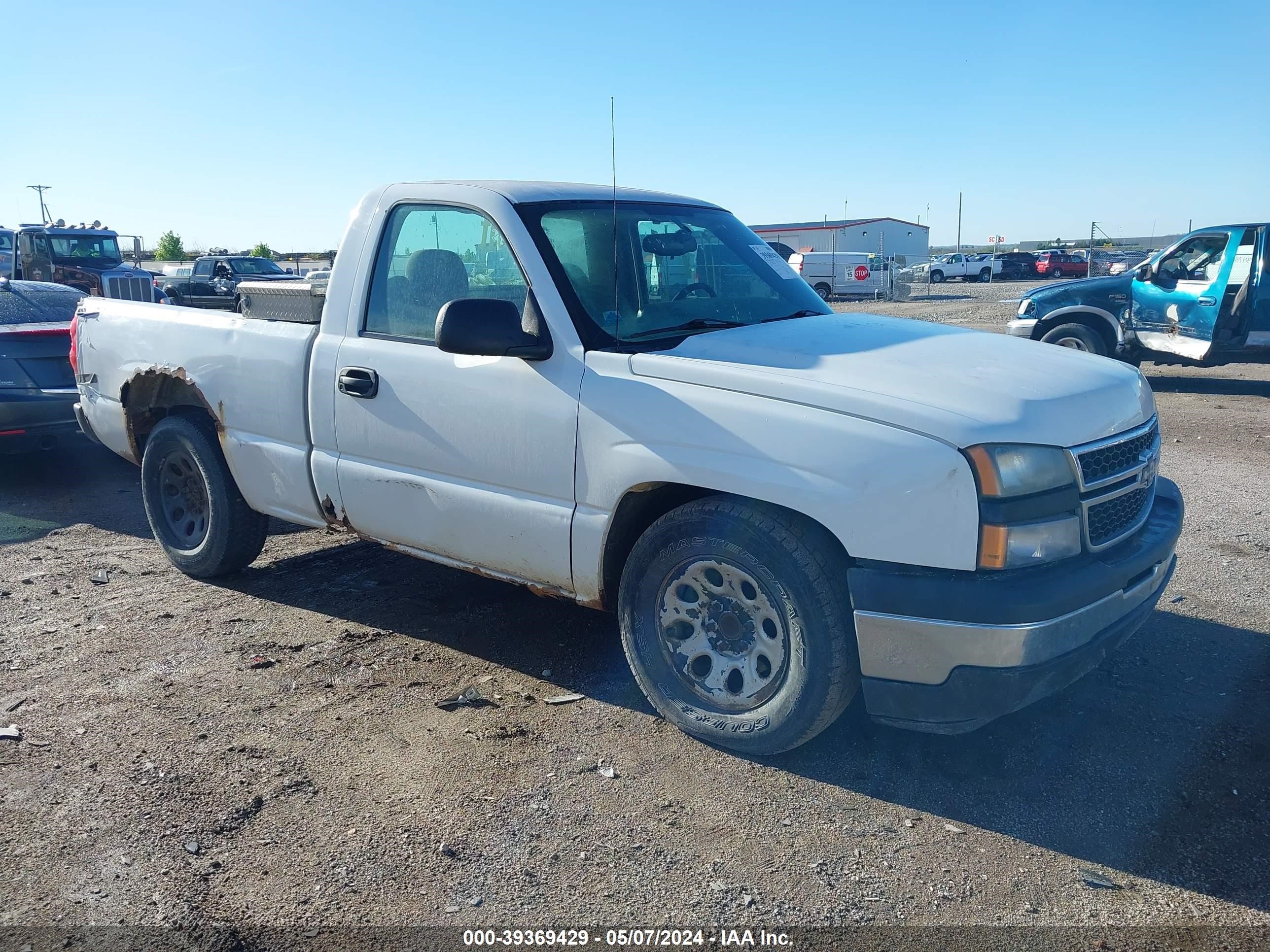 chevrolet silverado 2007 3gcec14xx7g226904