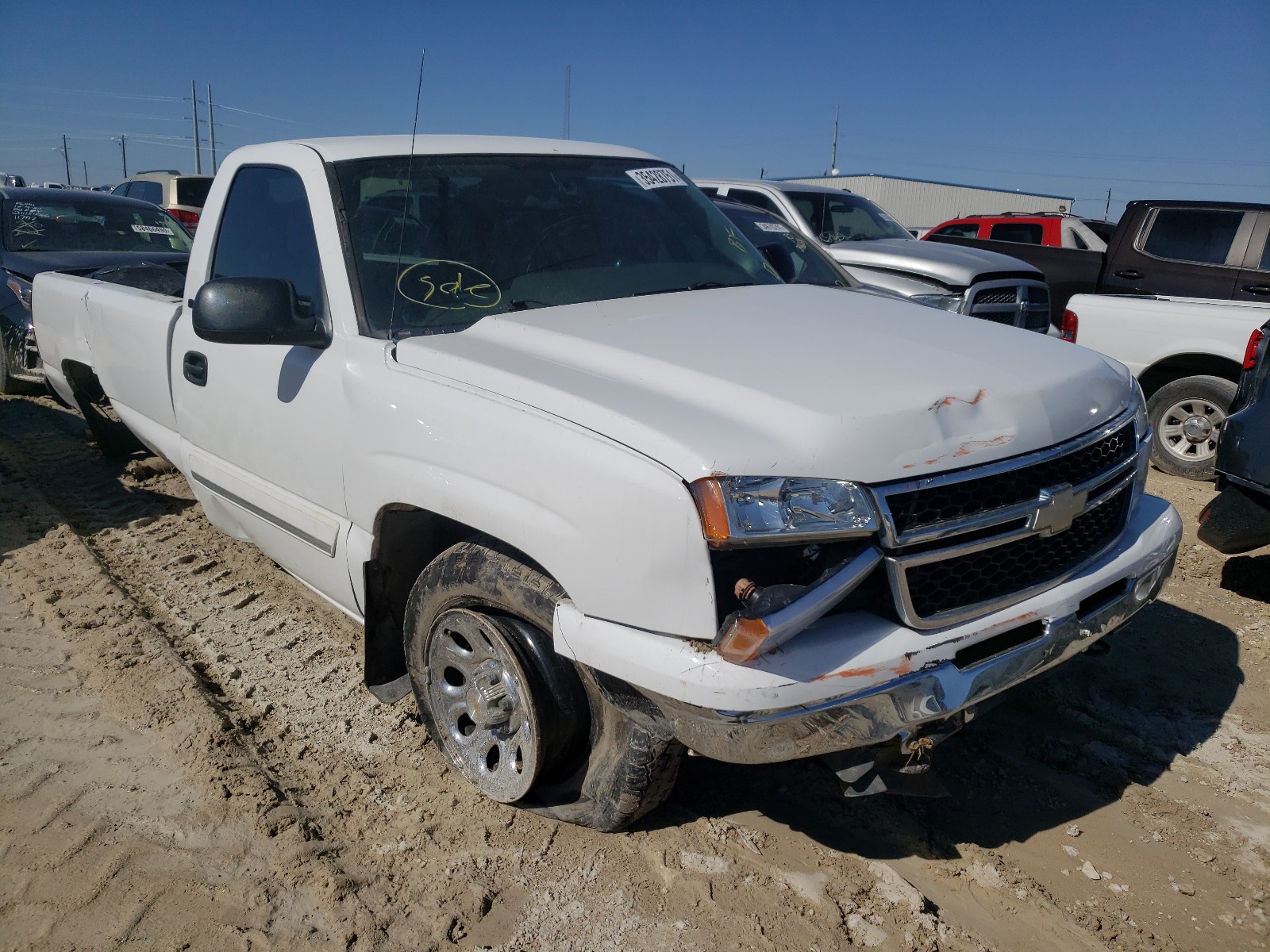 chevrolet silverado 2006 3gcec14z56g169205