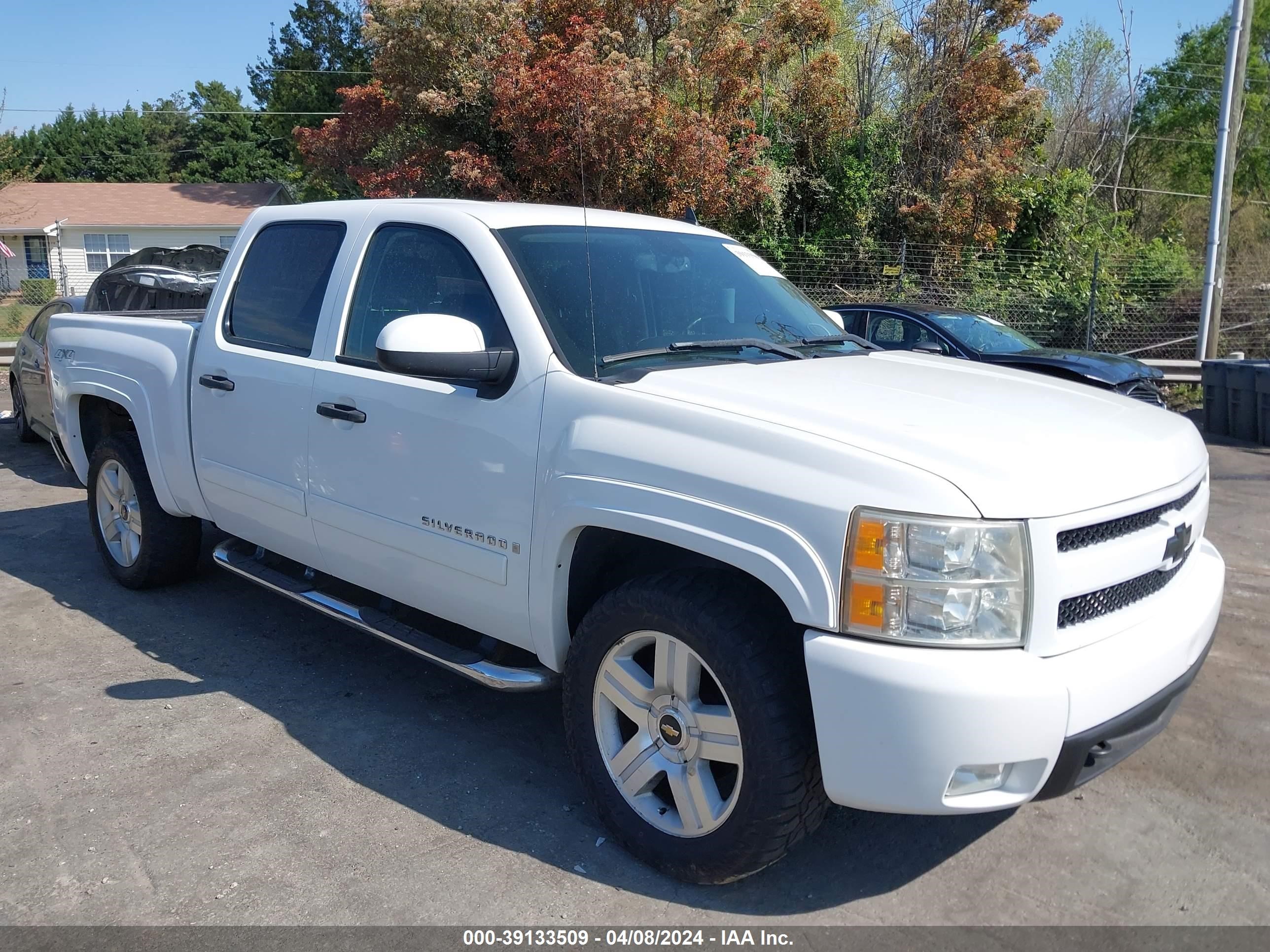 chevrolet silverado 2008 3gcek13j58g240663