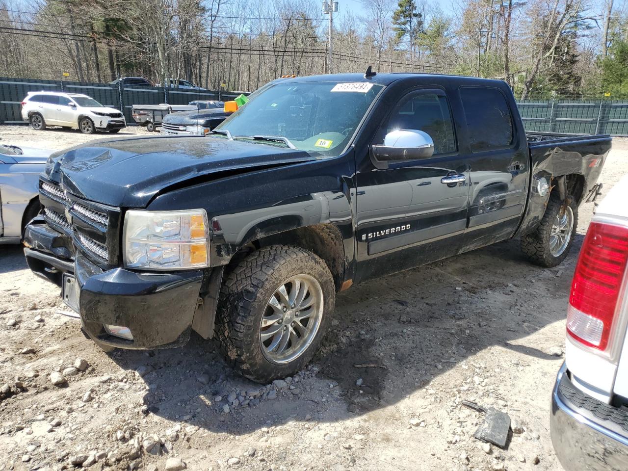 chevrolet silverado 2007 3gcek13m47g554345