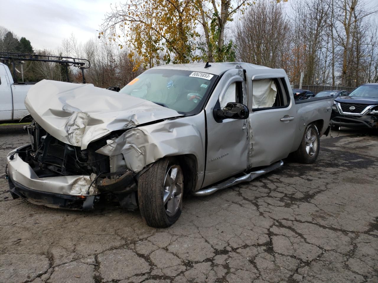 chevrolet silverado 2008 3gcek13m58g110666