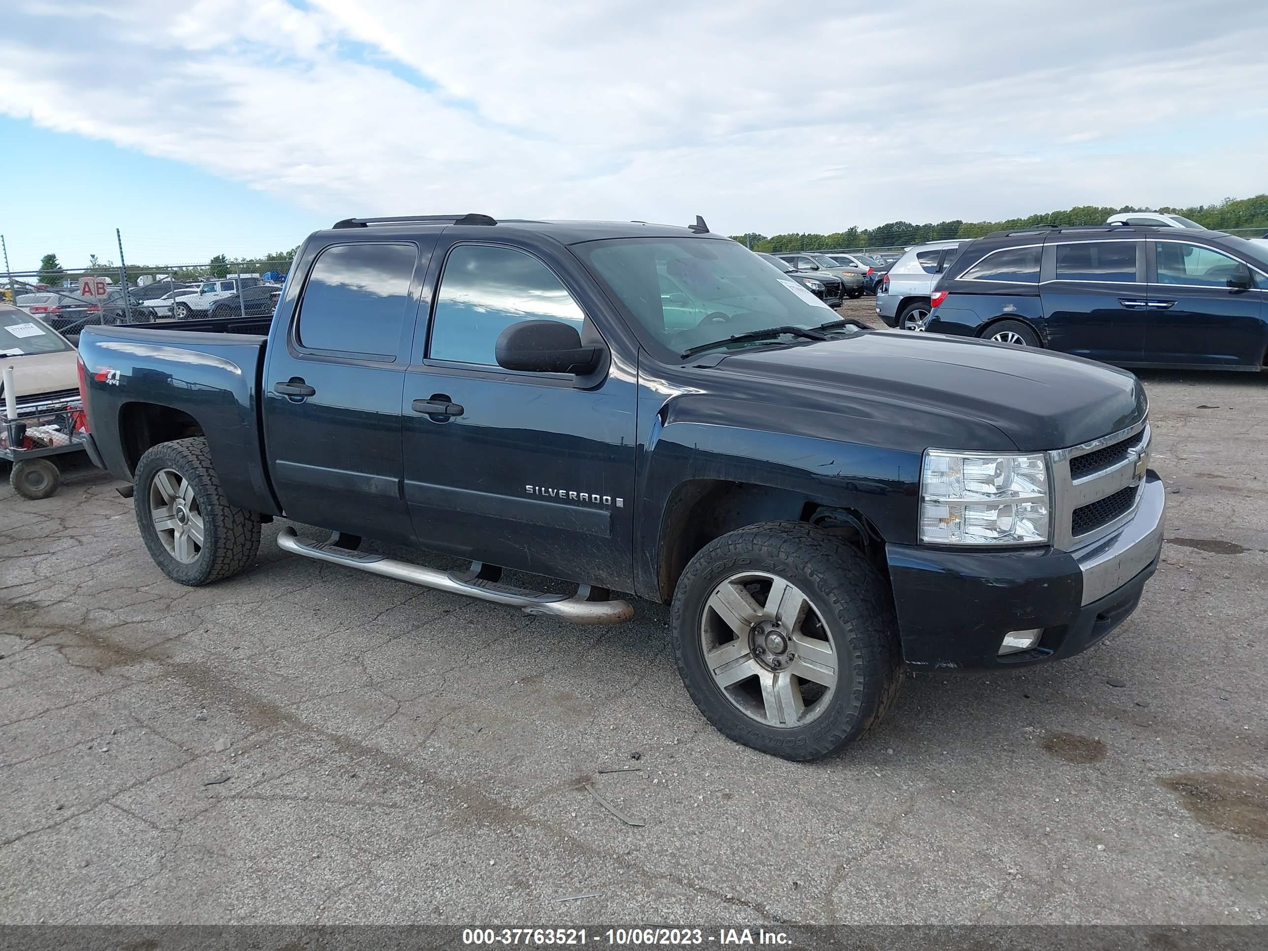 chevrolet silverado 2007 3gcek13m67g510718