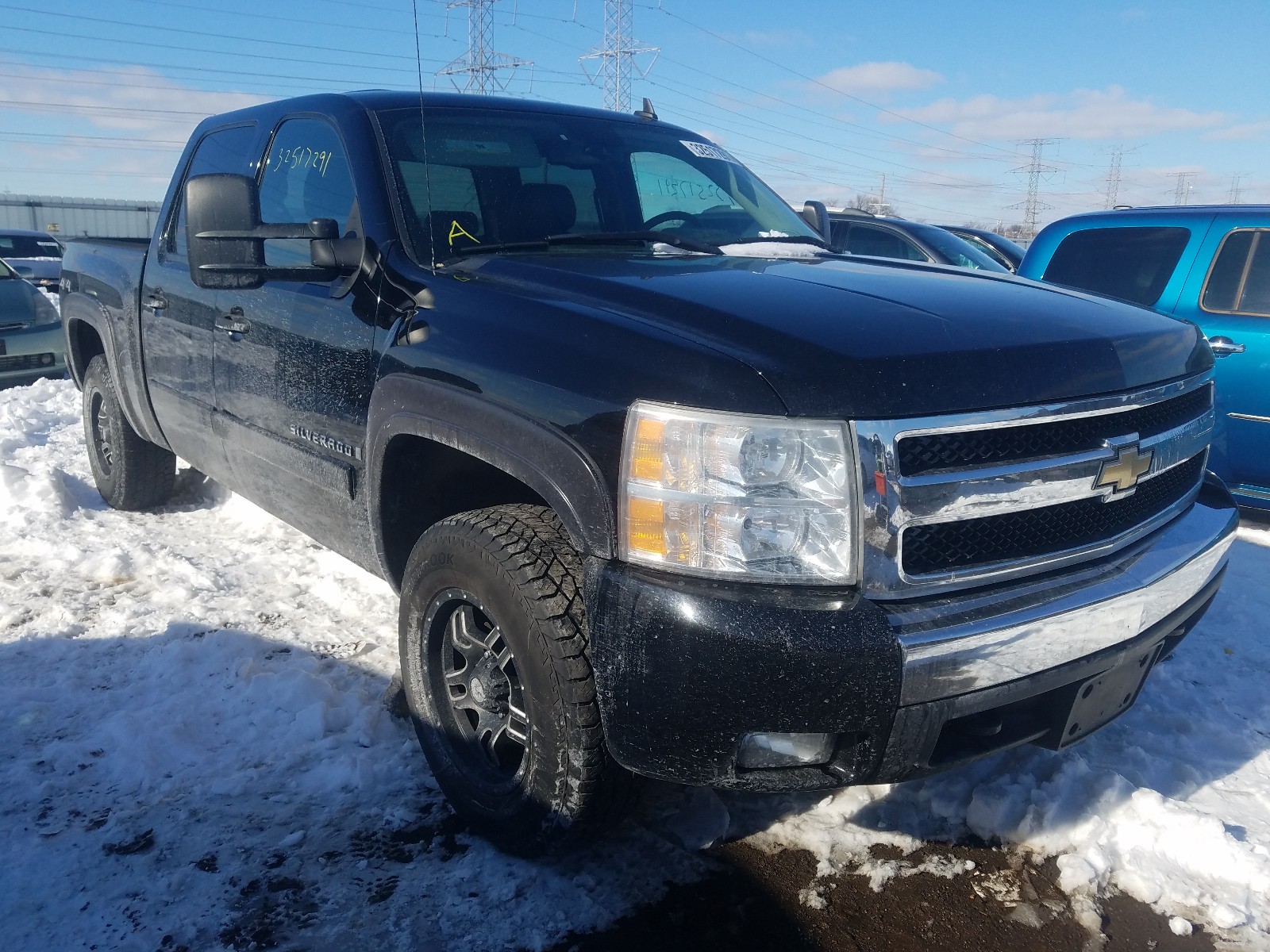 chevrolet silverado 2007 3gcek13m97g556480