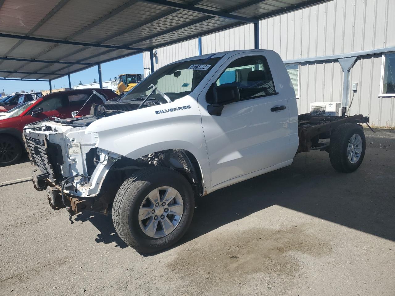 chevrolet silverado 2022 3gcnaaed7ng581729