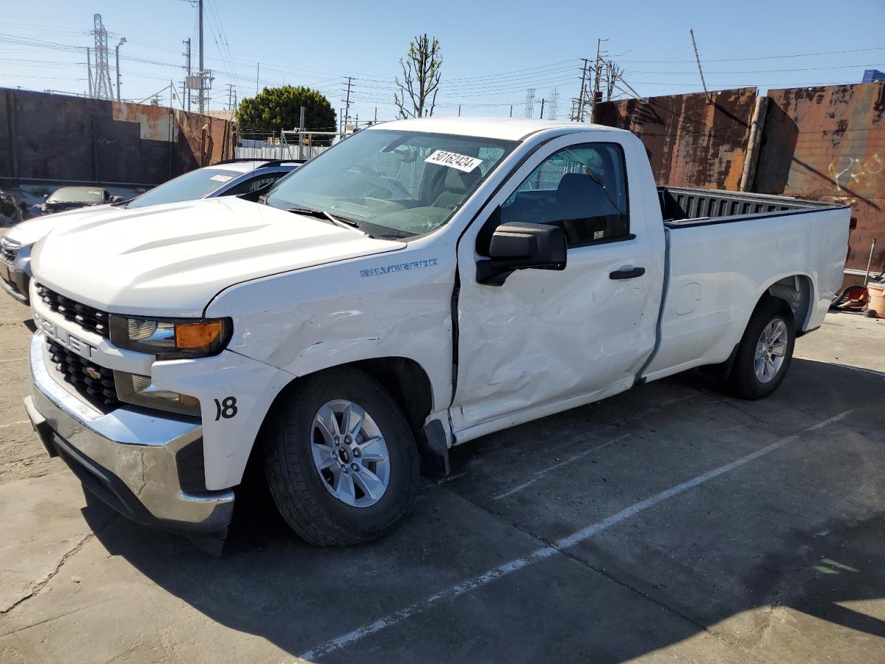 chevrolet silverado 2021 3gcnwaef0mg357896