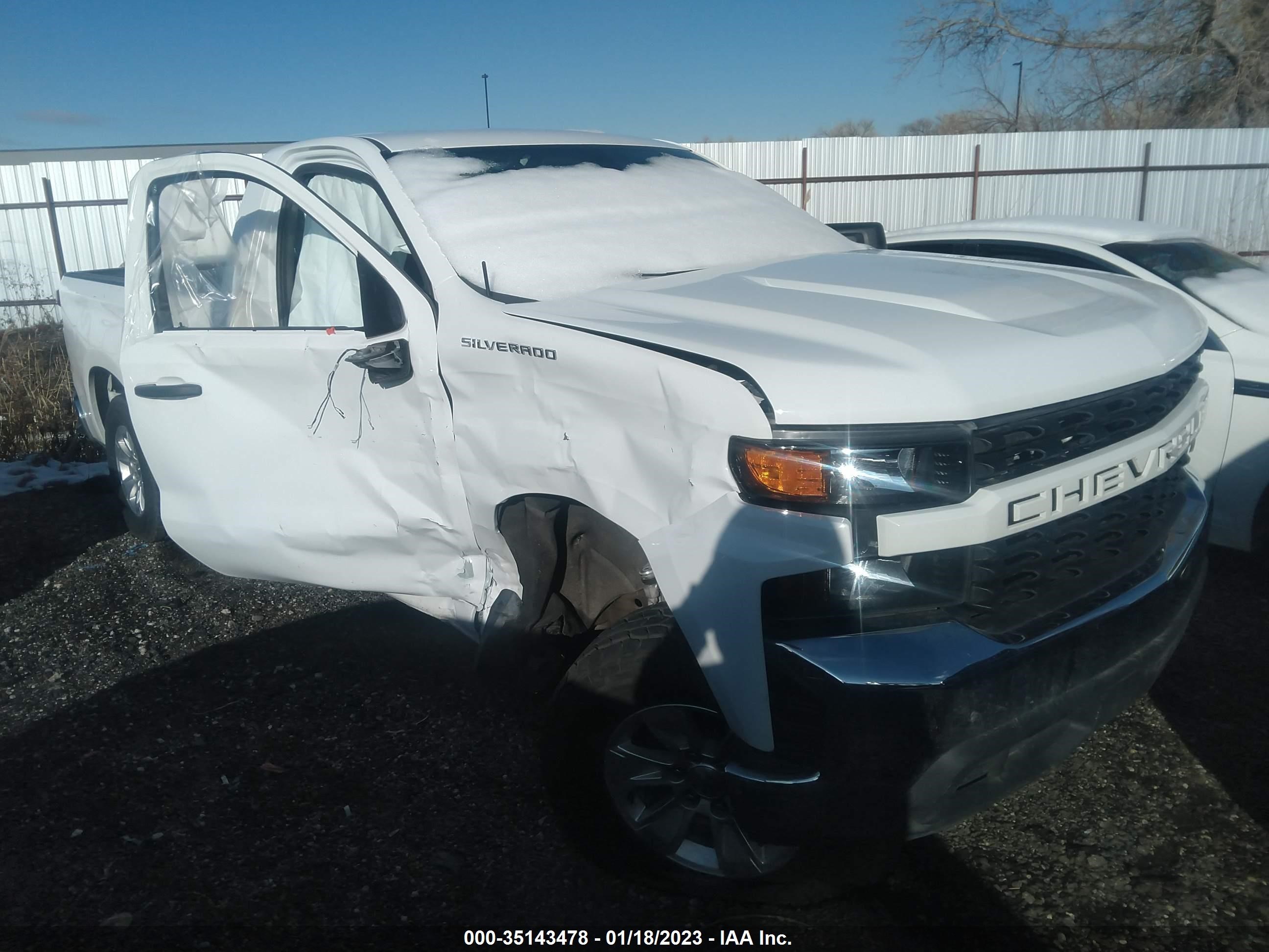 chevrolet silverado 2020 3gcnwaef1lg301447