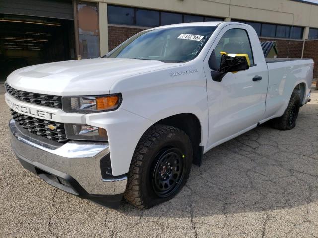 chevrolet silverado 2021 3gcnwaef3mg314301