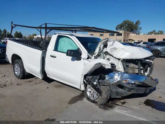 chevrolet silverado 2021 3gcnwaef6mg431547