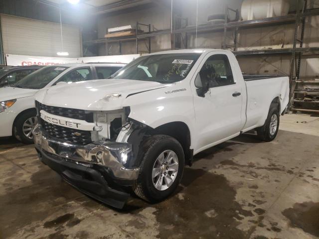 chevrolet silverado 2021 3gcnwaef8mg275625