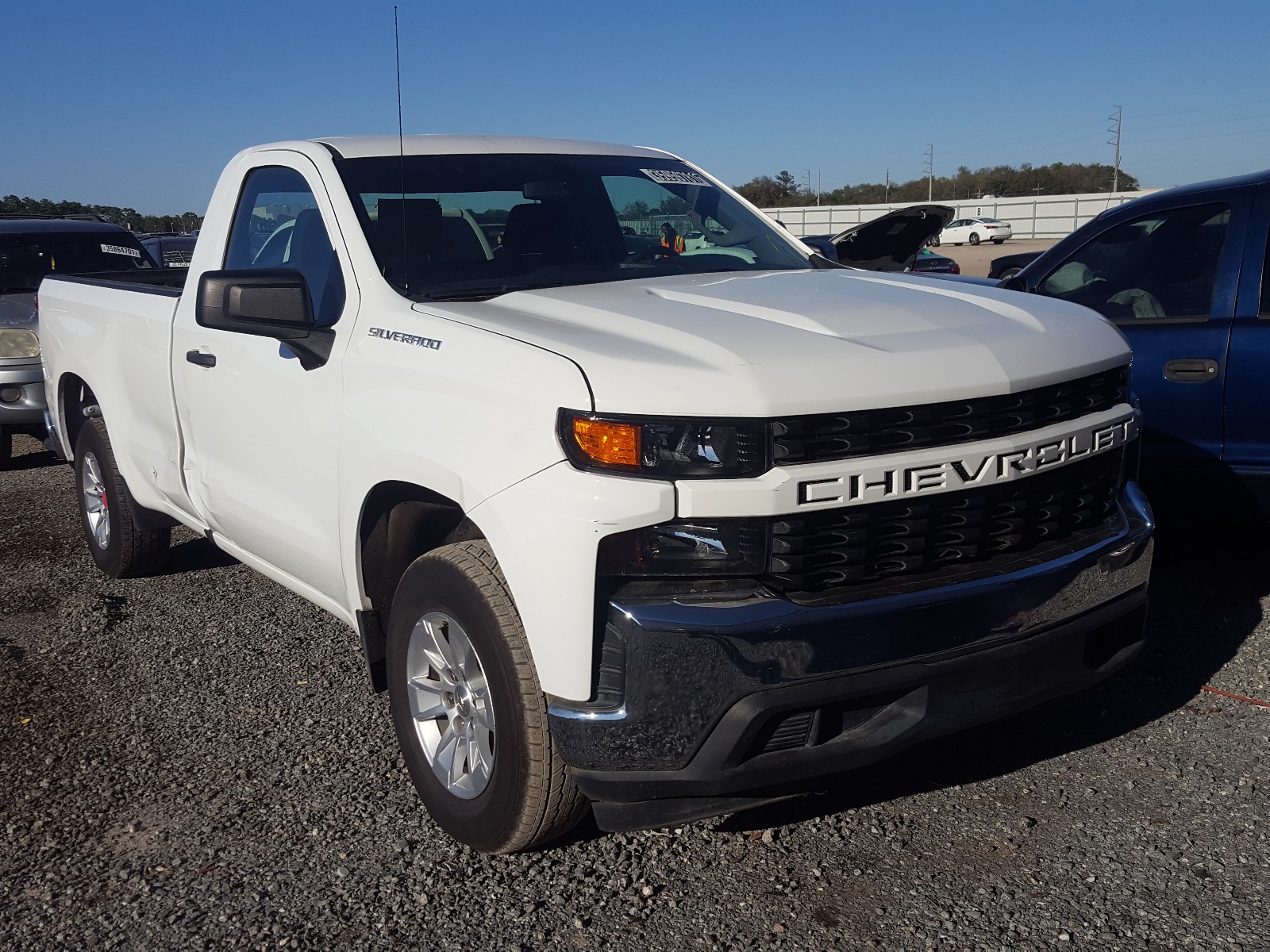 chevrolet silverado 2020 3gcnwaefxlg330266