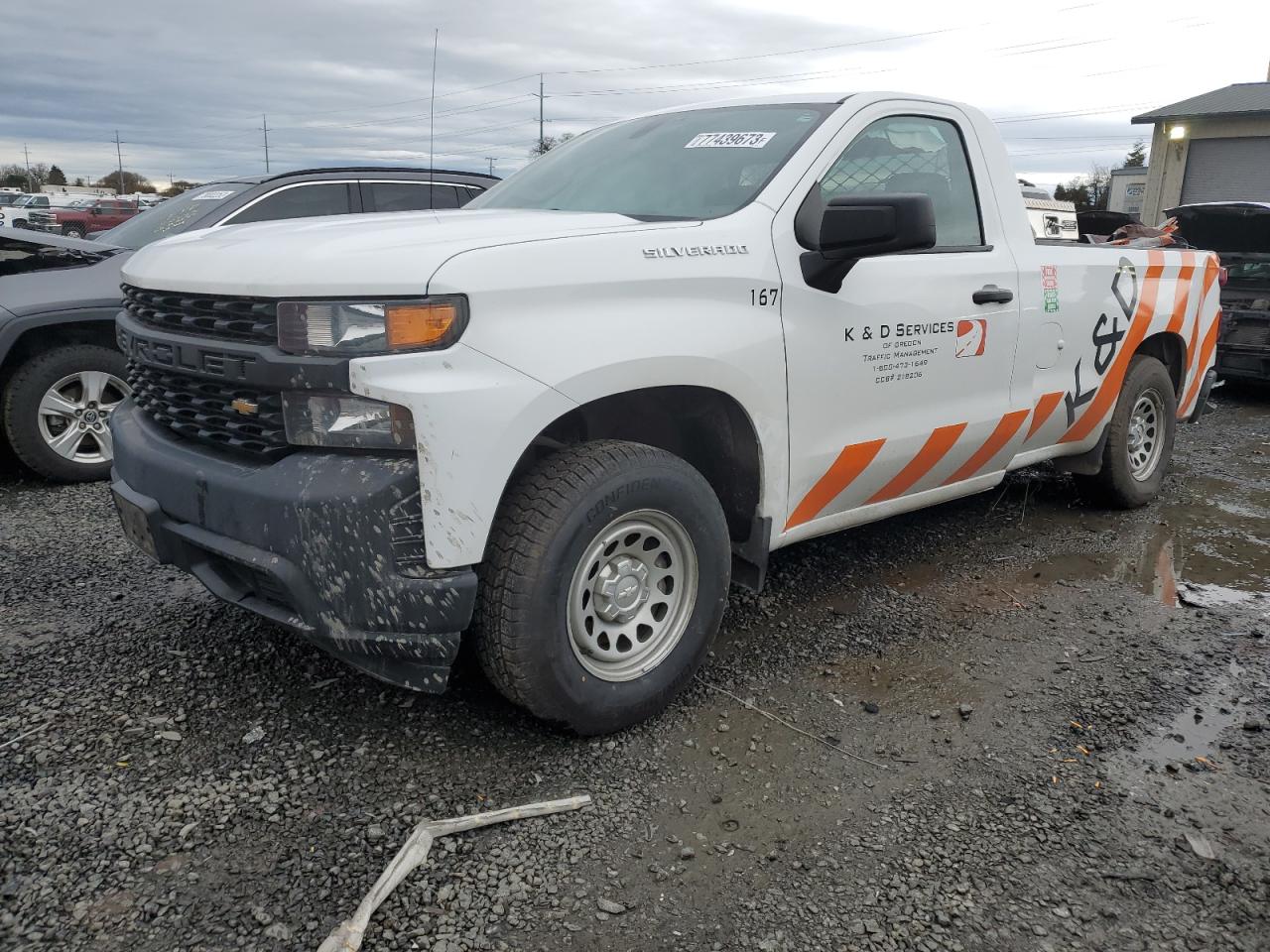 chevrolet silverado 2019 3gcnwaeh1kg275710