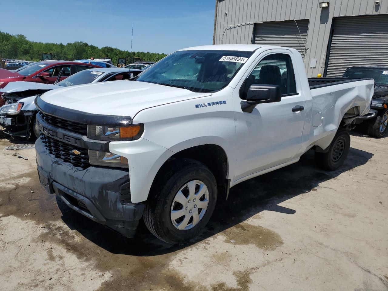 chevrolet silverado 2019 3gcnwaeh5kg292946