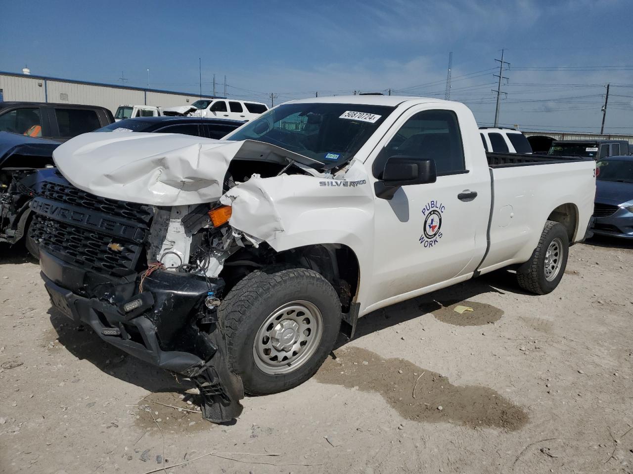 chevrolet silverado 2021 3gcnwaeh5mg237321