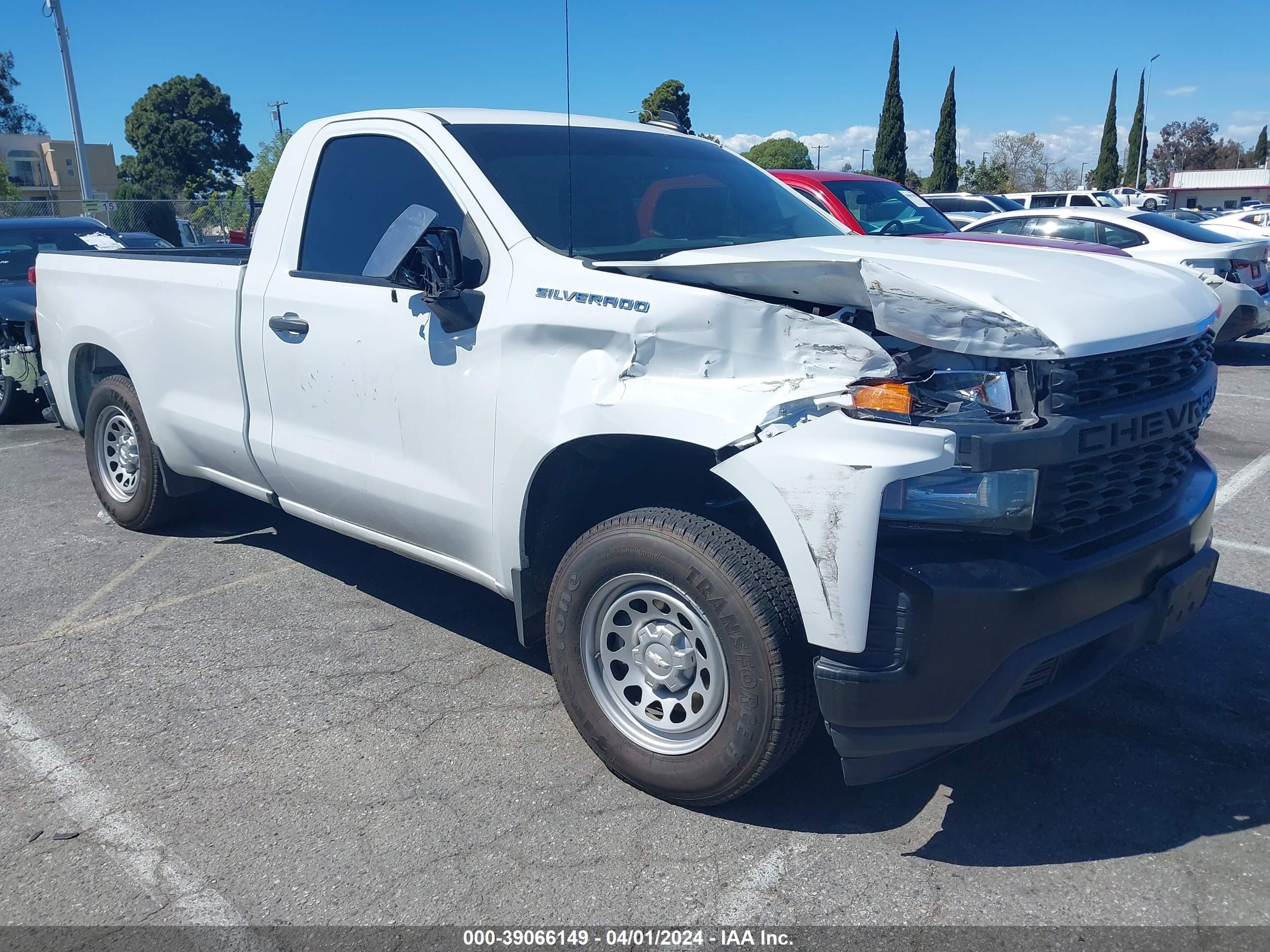 chevrolet silverado 2021 3gcnwaek4mg381471