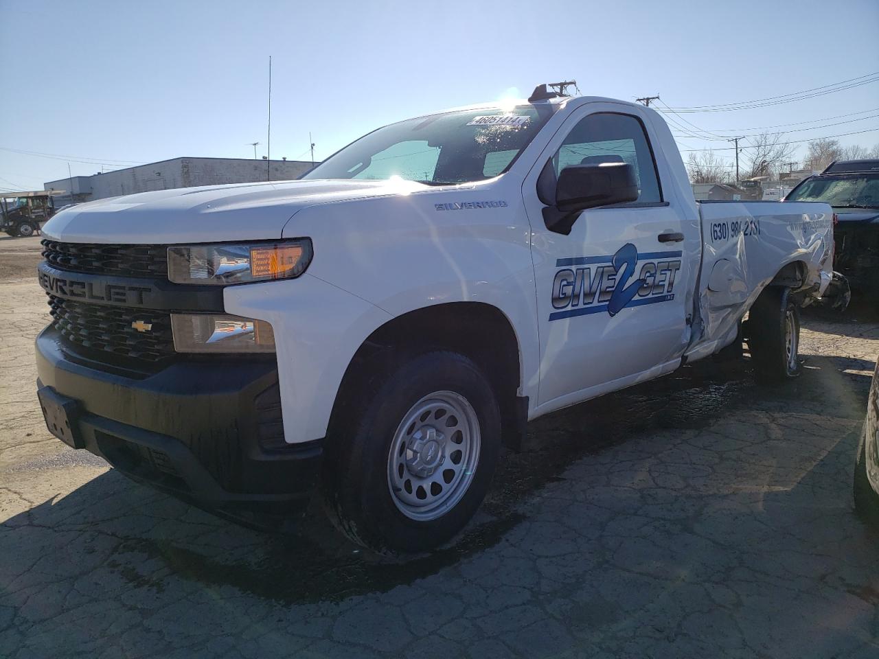 chevrolet silverado 2021 3gcnwaek6mg263180