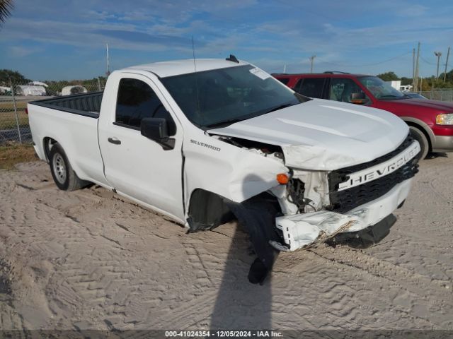 chevrolet silverado 2021 3gcnwaekxmg168993