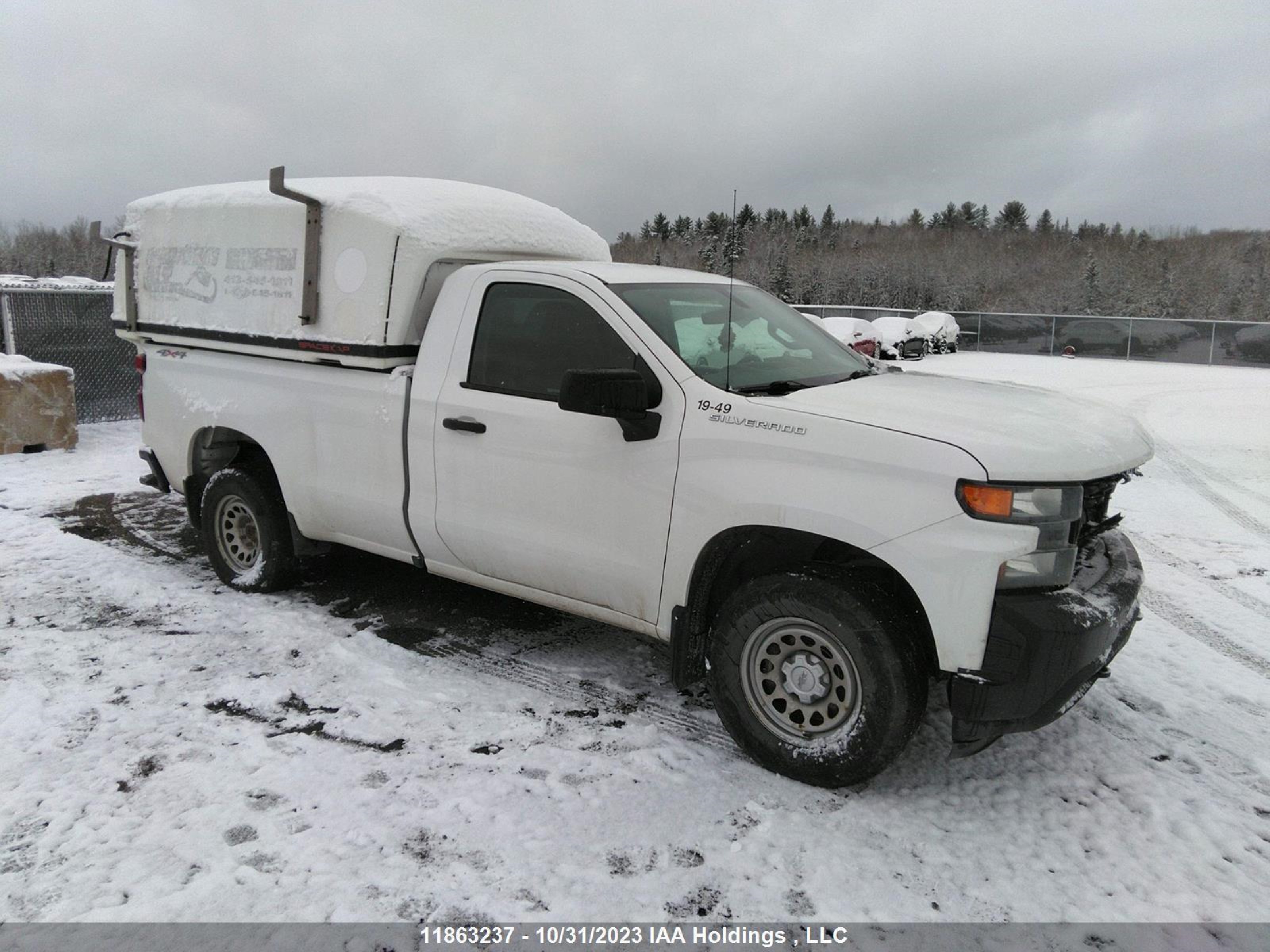 chevrolet silverado 2019 3gcnyaef4kg220337