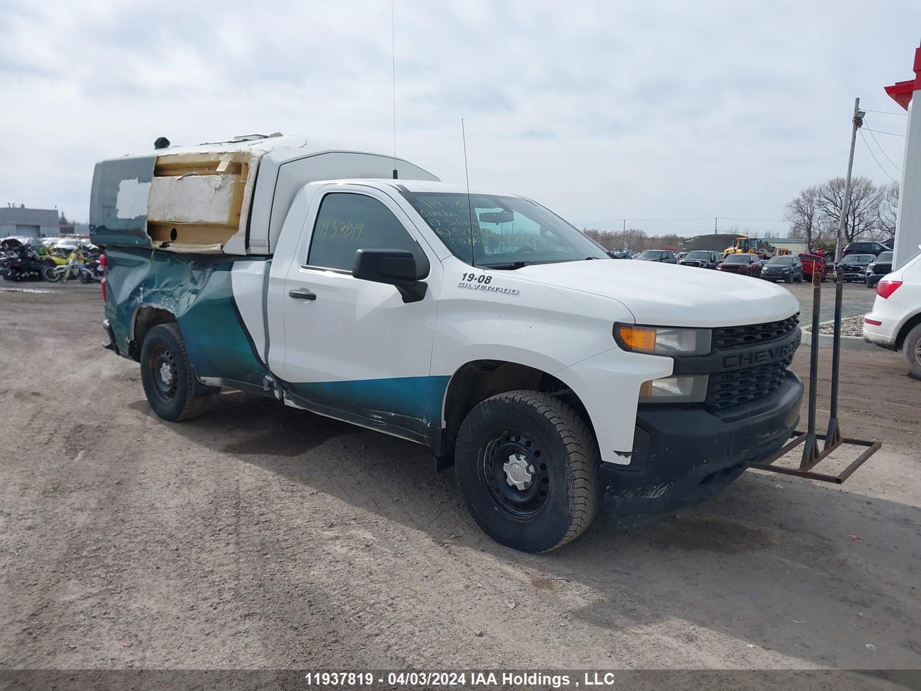 chevrolet silverado 2019 3gcnyaef9kg192230