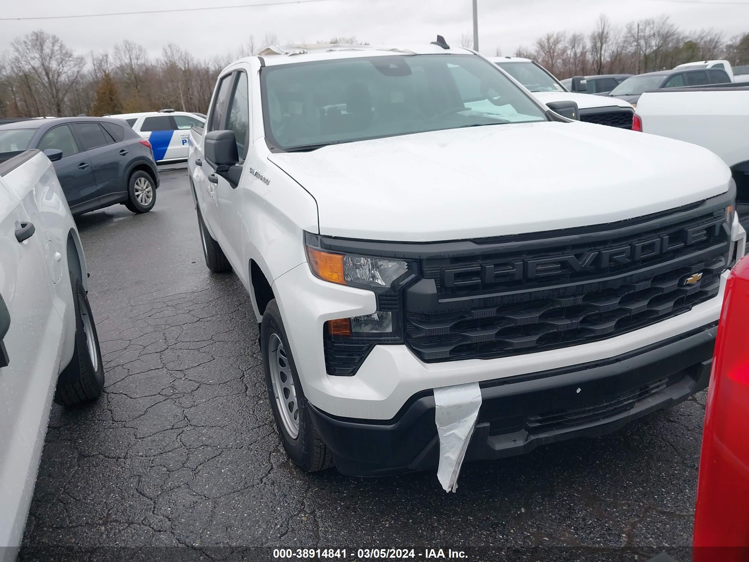 chevrolet silverado 2024 3gcpaaek4rg135616