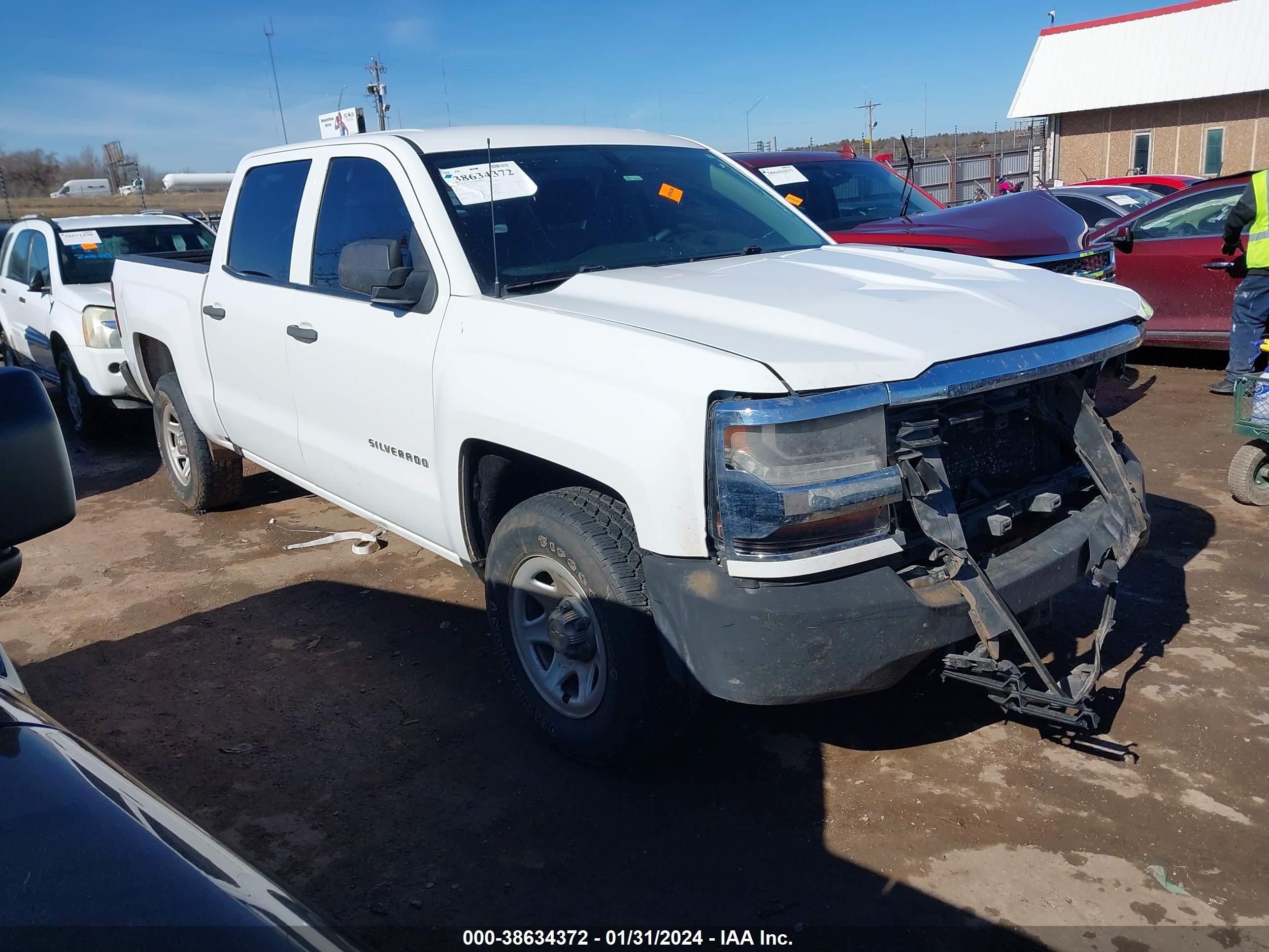 chevrolet silverado 2016 3gcpcneh2gg162848