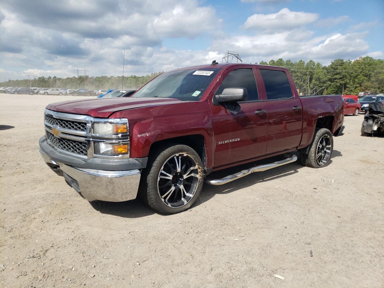 chevrolet silverado 2014 3gcpcpehxeg211769