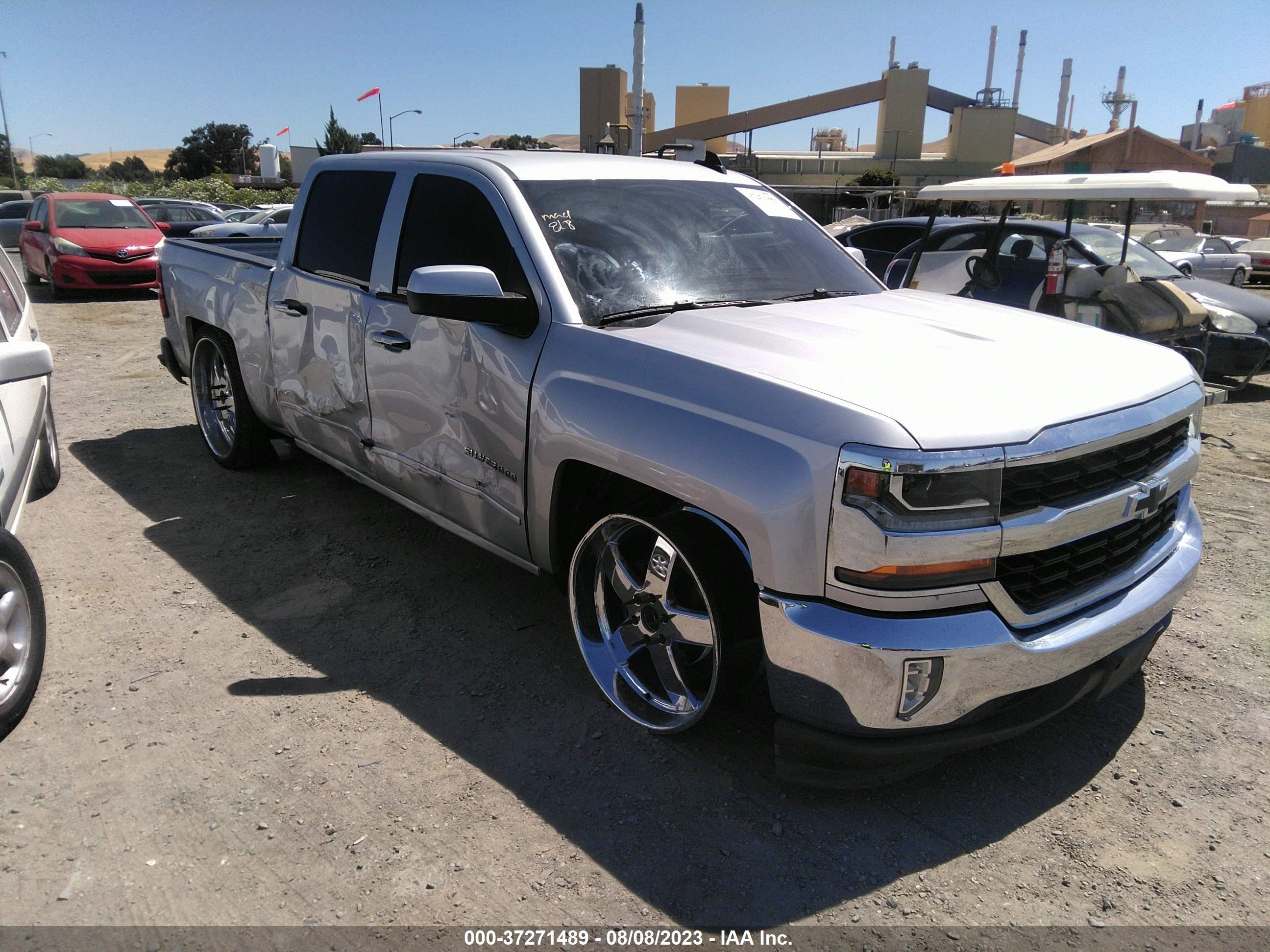 chevrolet silverado 2018 3gcpcrec0jg181174