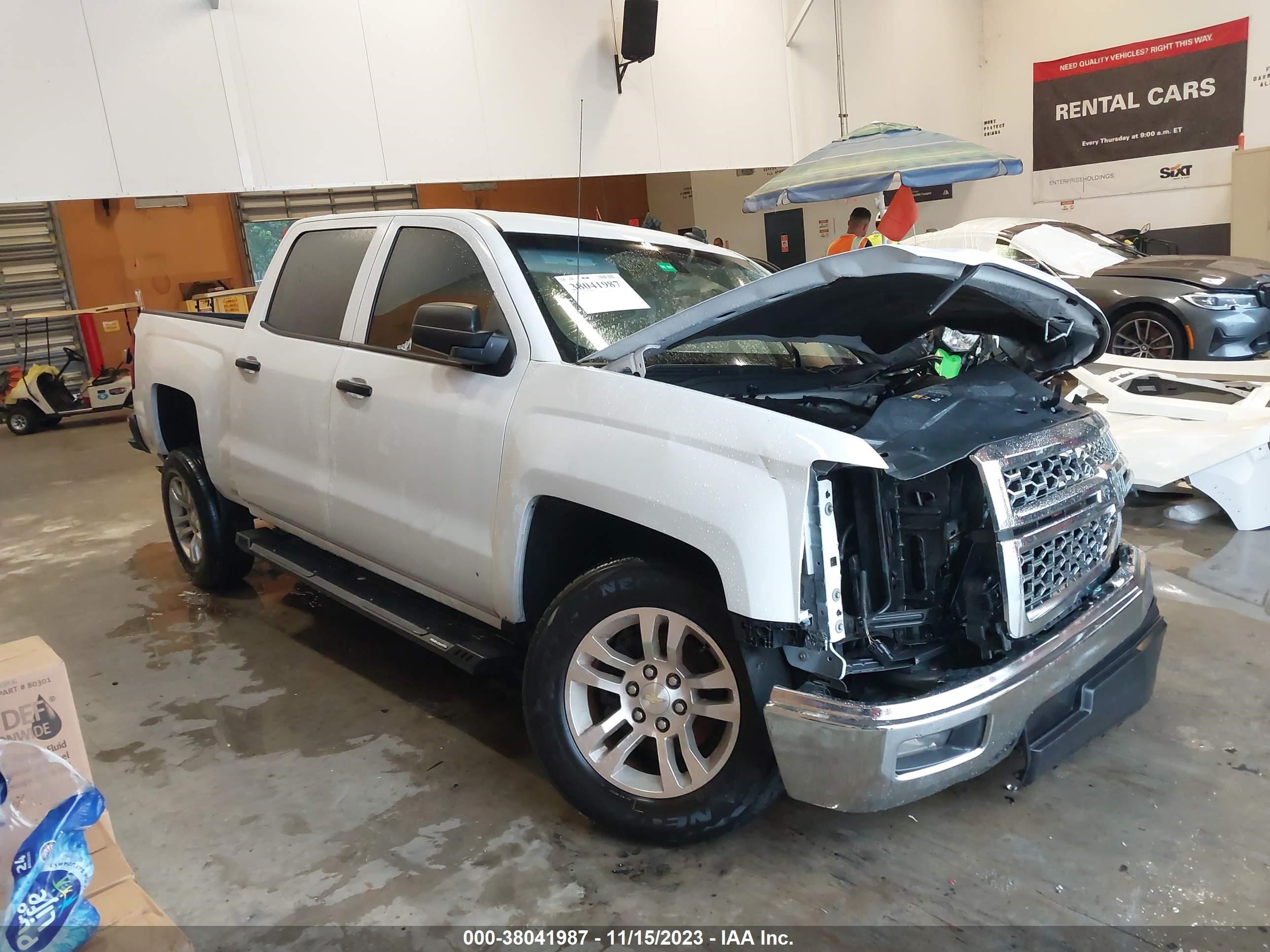 chevrolet silverado 2014 3gcpcrec1eg535726