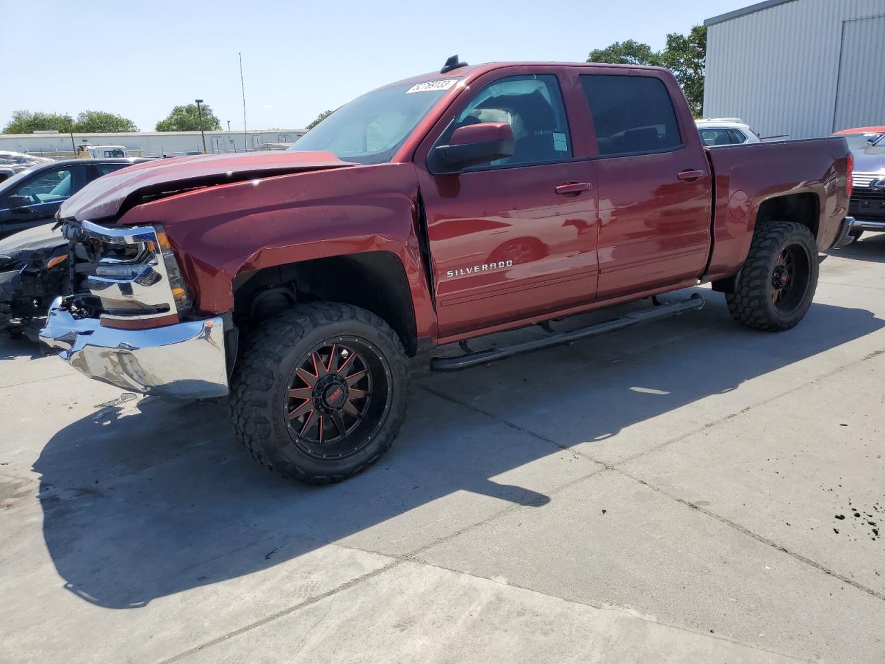 chevrolet silverado 2017 3gcpcrec1hg145312