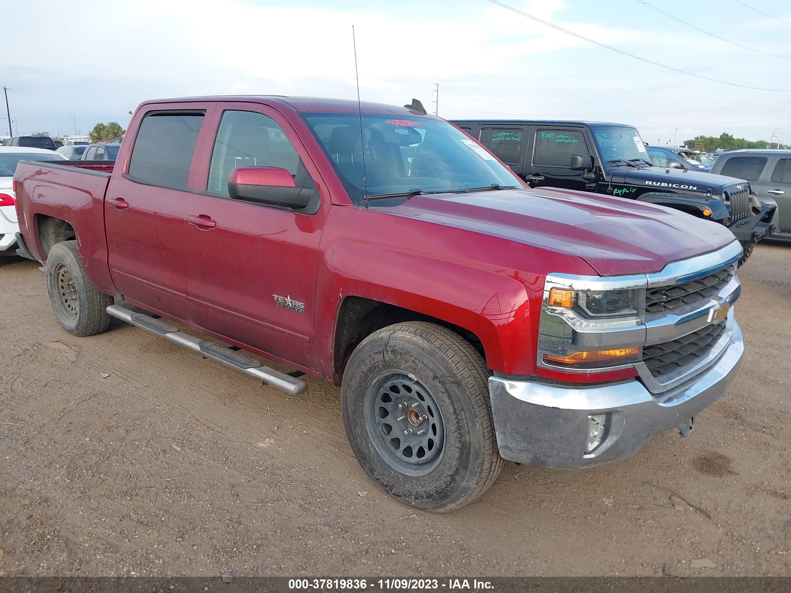 chevrolet silverado 2018 3gcpcrec2jg278988