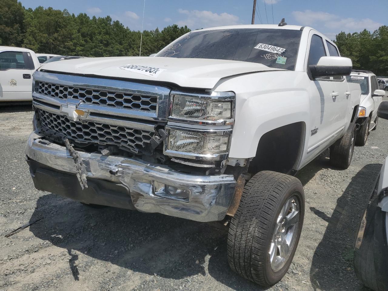 chevrolet silverado 2015 3gcpcrec4fg485146