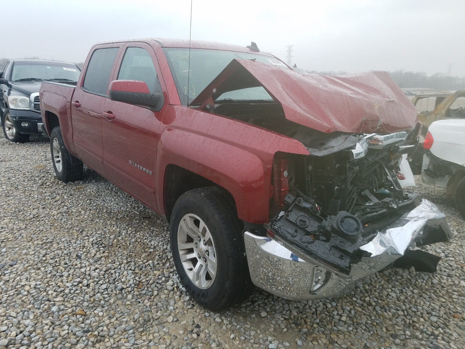 chevrolet silverado 2018 3gcpcrec4jg296408