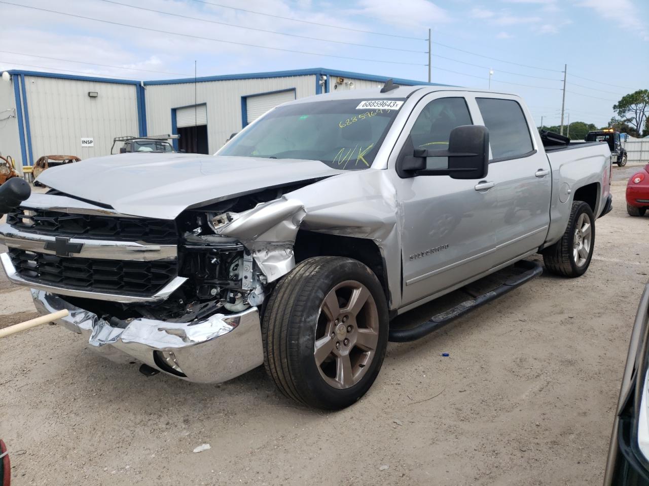 chevrolet silverado 2017 3gcpcrec5hg366248