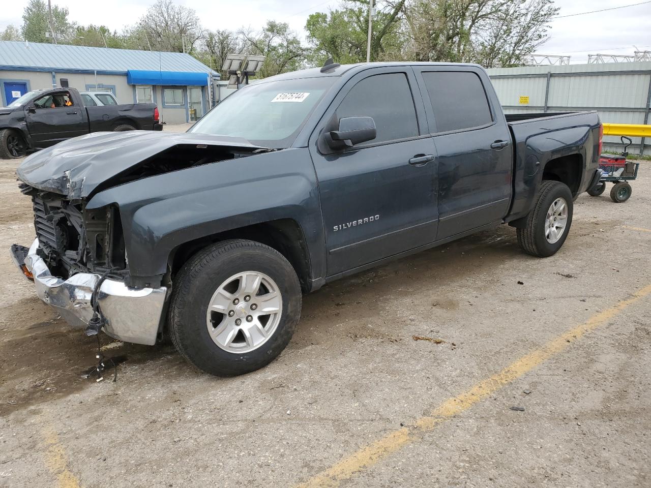 chevrolet silverado 2018 3gcpcrec5jg326466