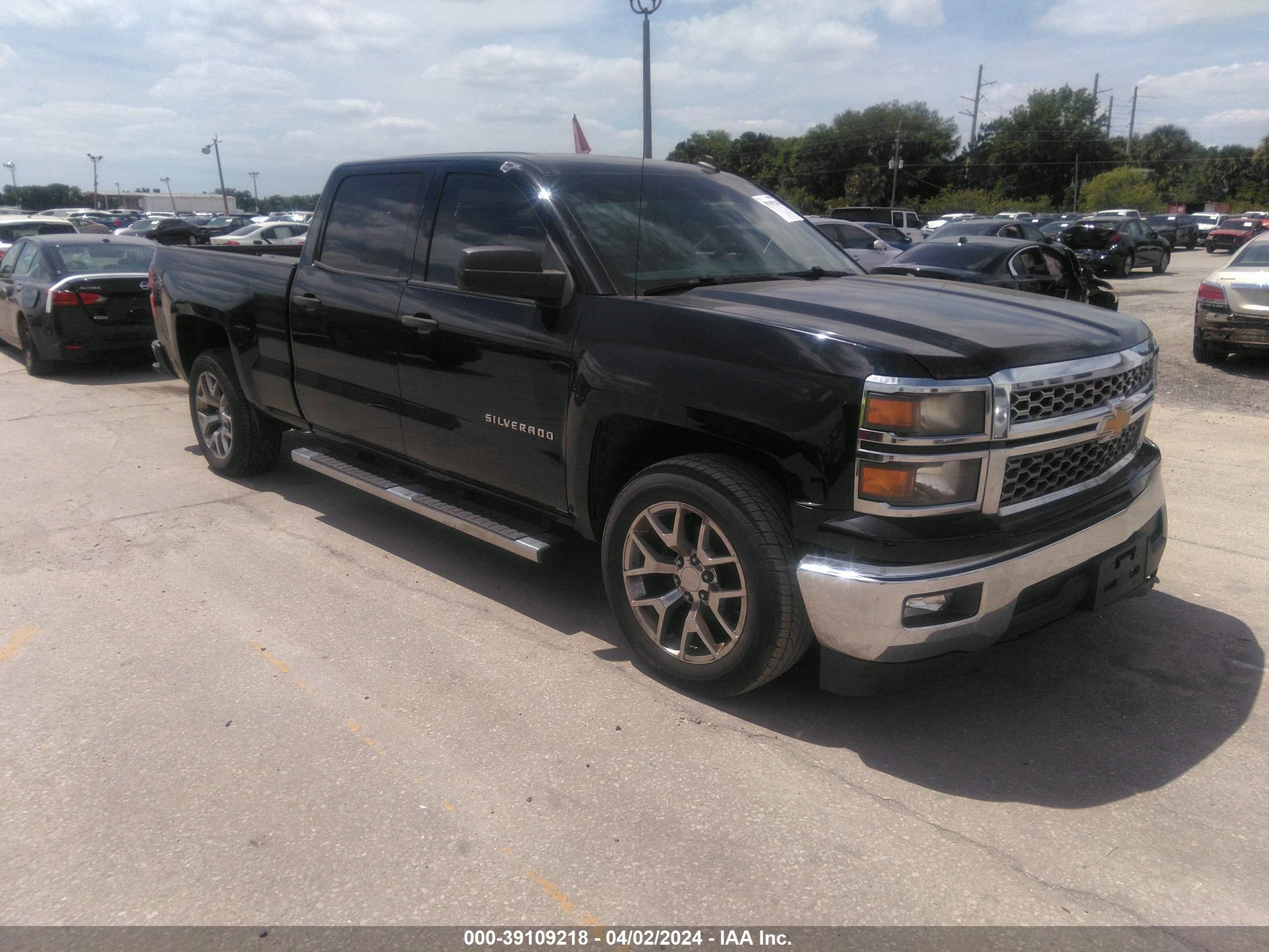 chevrolet silverado 2014 3gcpcrec7eg387646