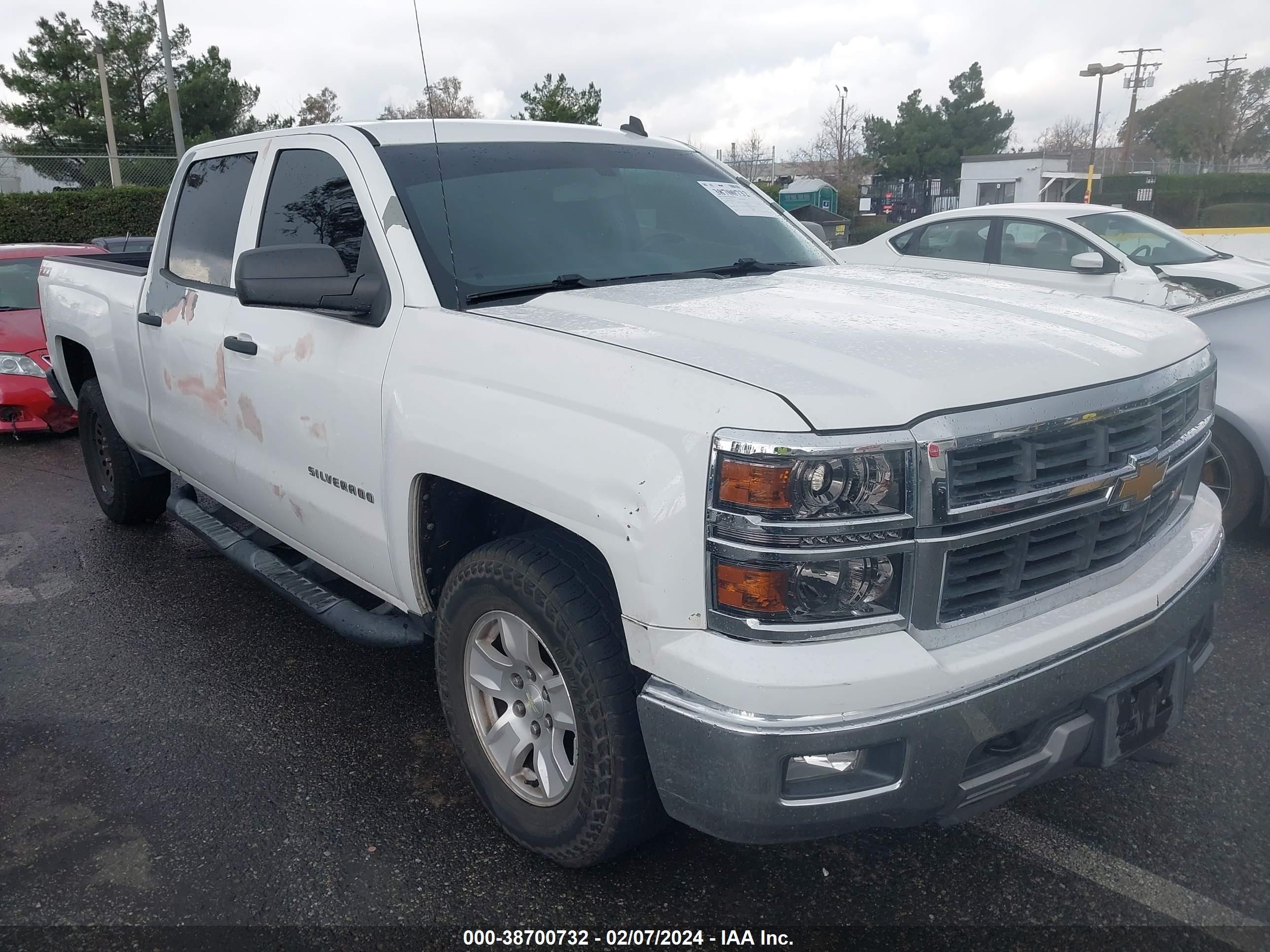 chevrolet silverado 2014 3gcpcreh3eg388272