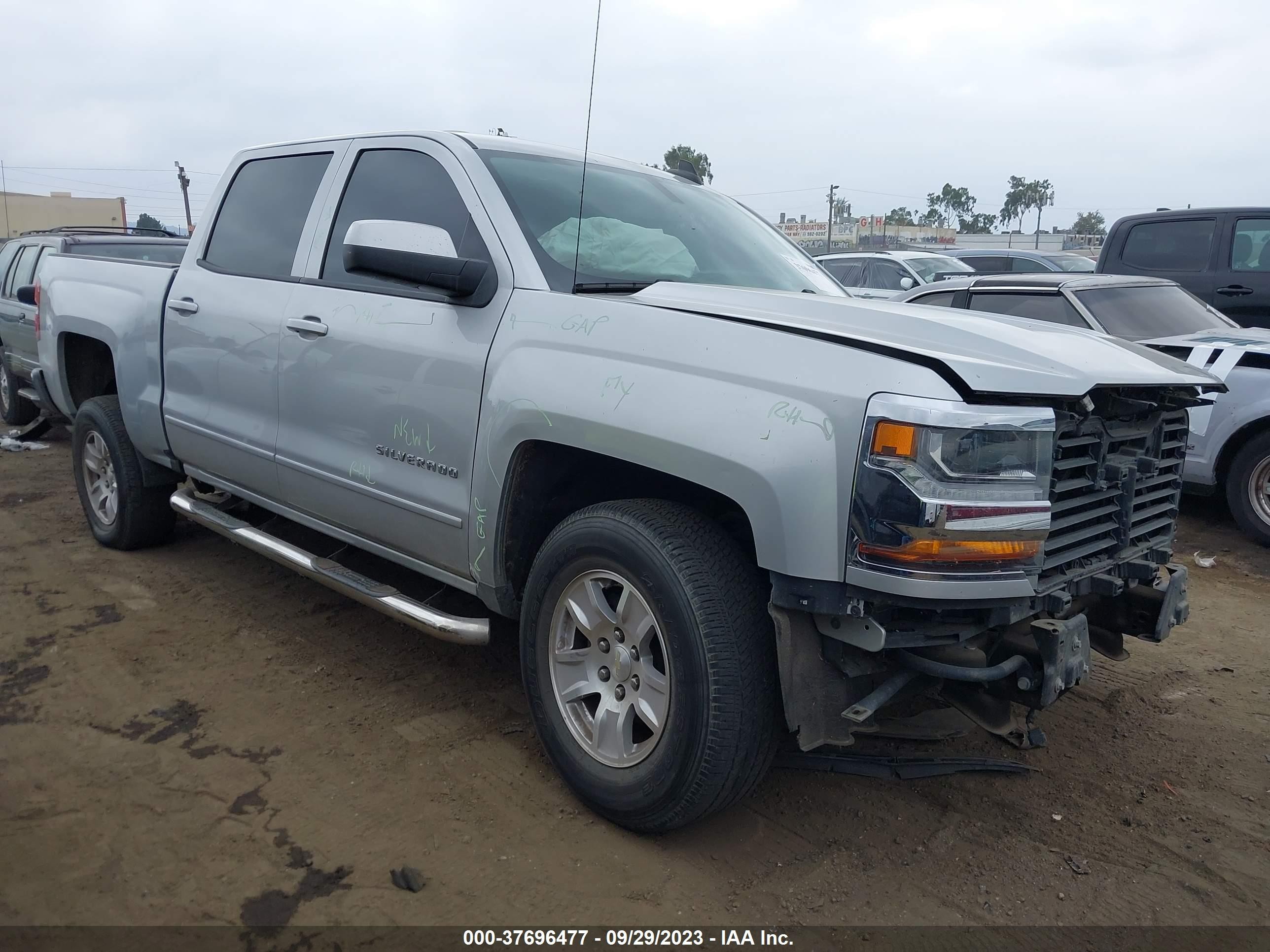 chevrolet silverado 2017 3gcpcreh8hg356678