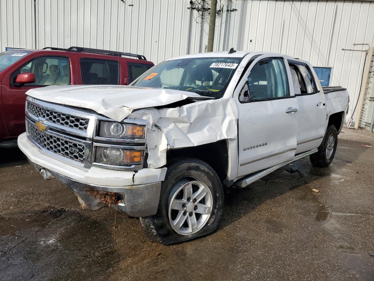 chevrolet silverado 2014 3gcpcsecxeg536171