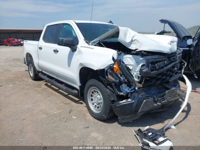 chevrolet silverado 2024 3gcpdaek8rg154919