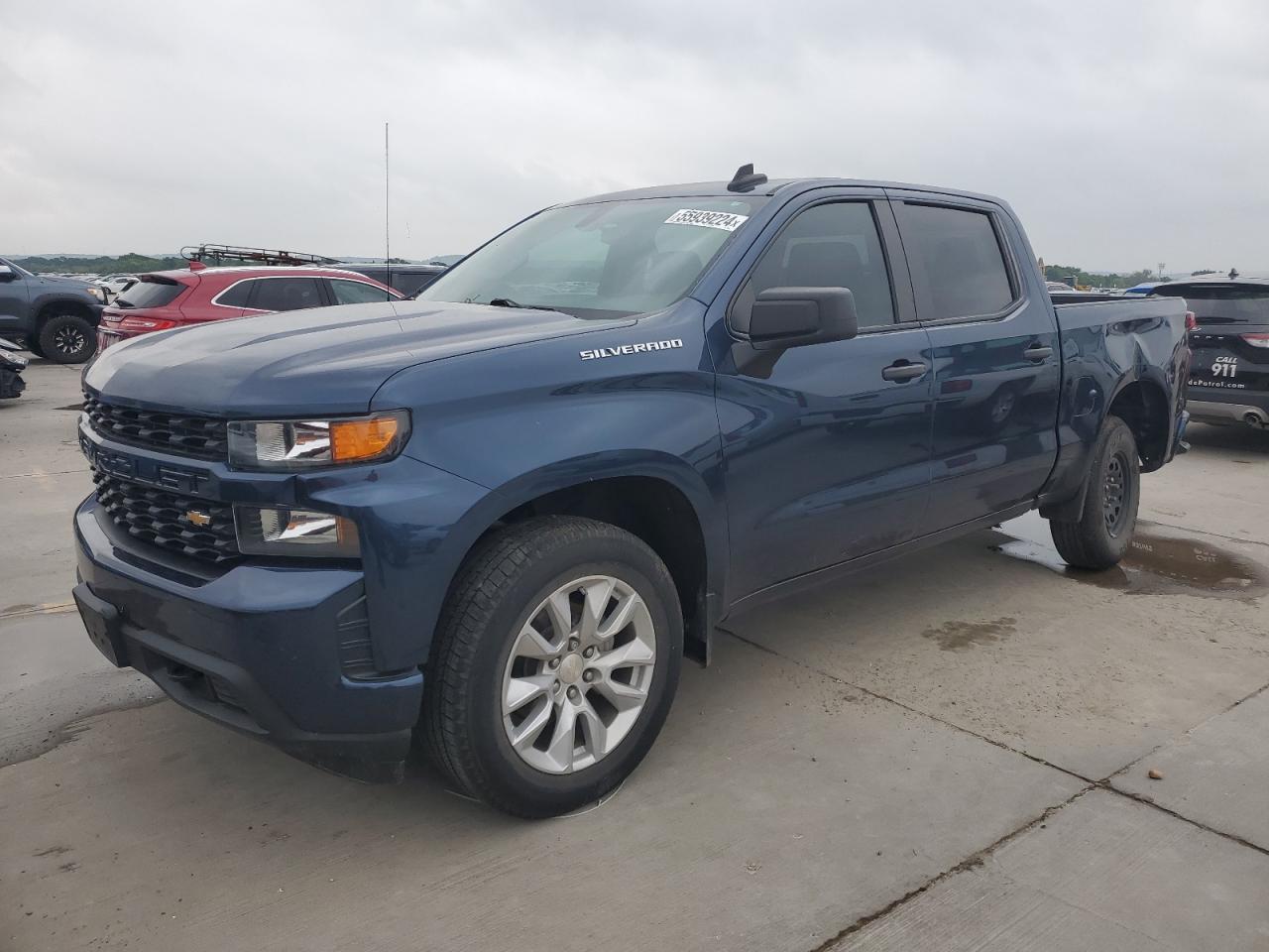 chevrolet silverado 2021 3gcpwbek6mg430622