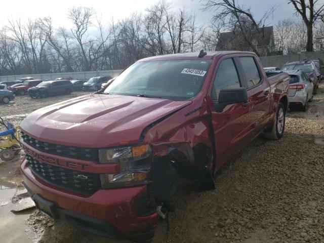 chevrolet silverado2 2021 3gcpybeh6mg164937