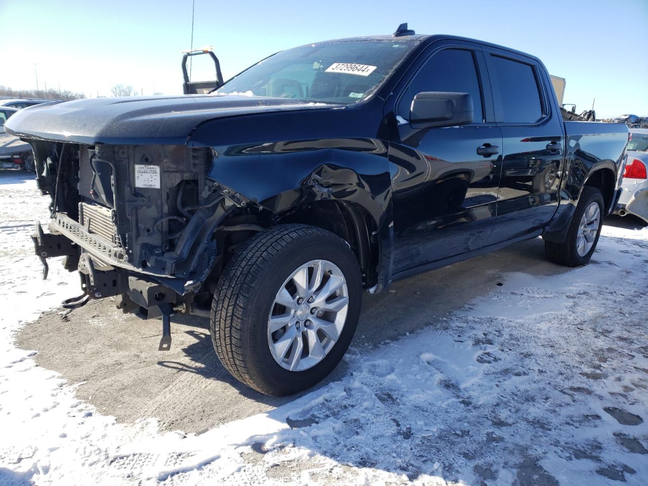 chevrolet silverado 2021 3gcpybek3mg196479