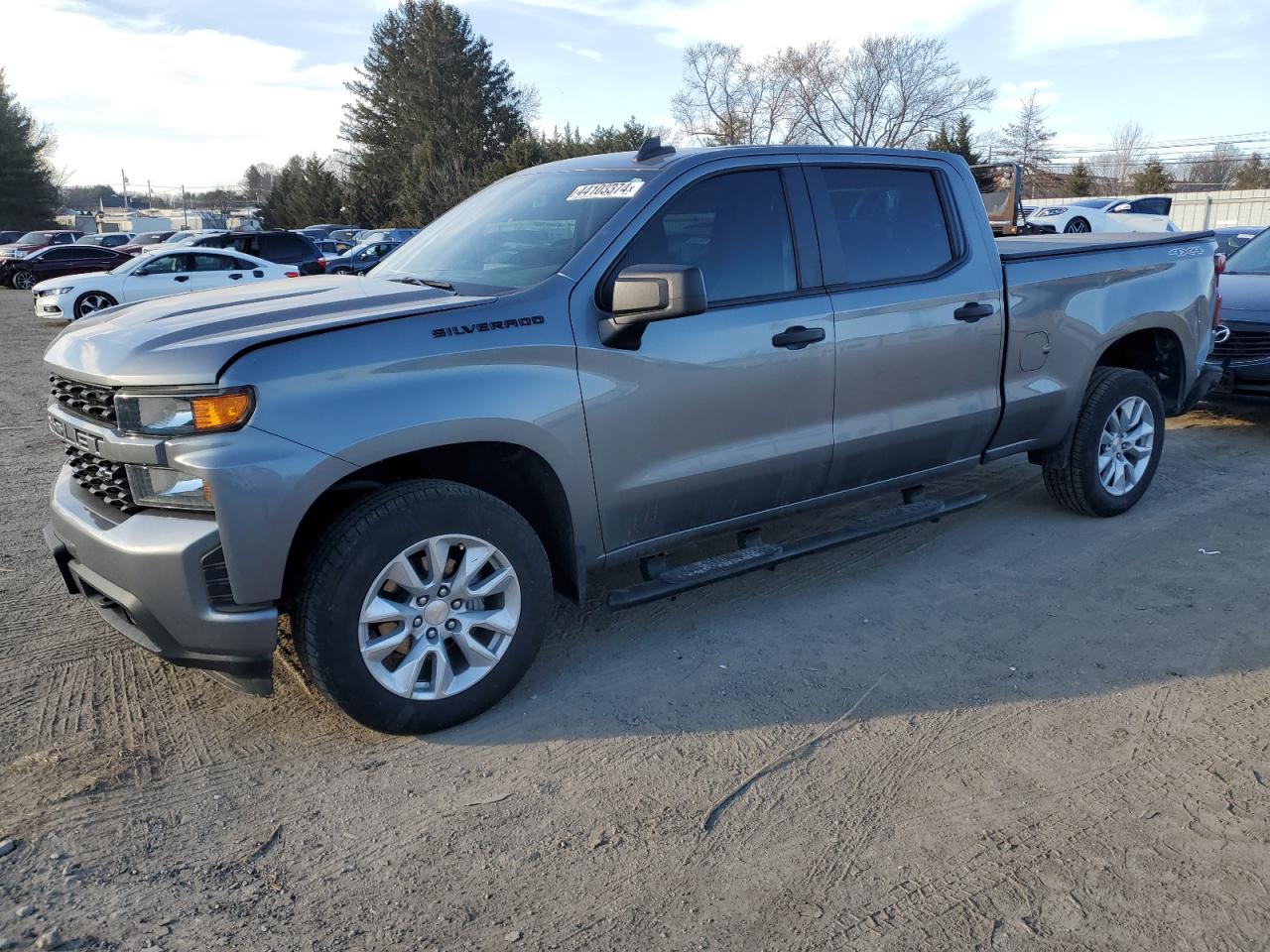 chevrolet silverado 2021 3gcpybek3mg463104