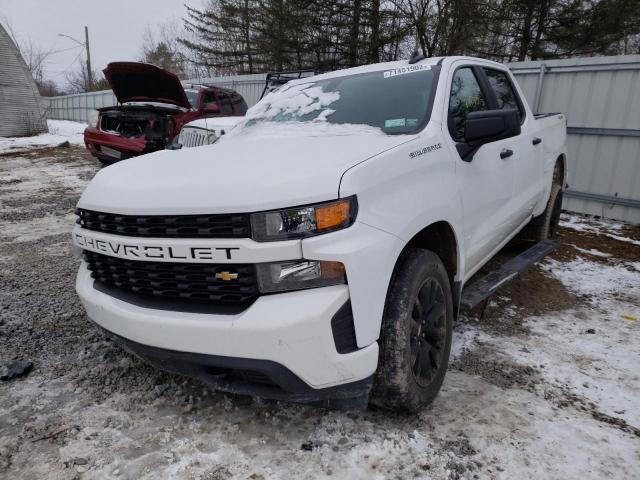 chevrolet silverado 2021 3gcpybek4mg140194