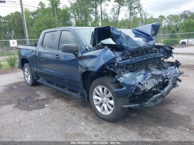 chevrolet silverado 2021 3gcpybek4mg454542