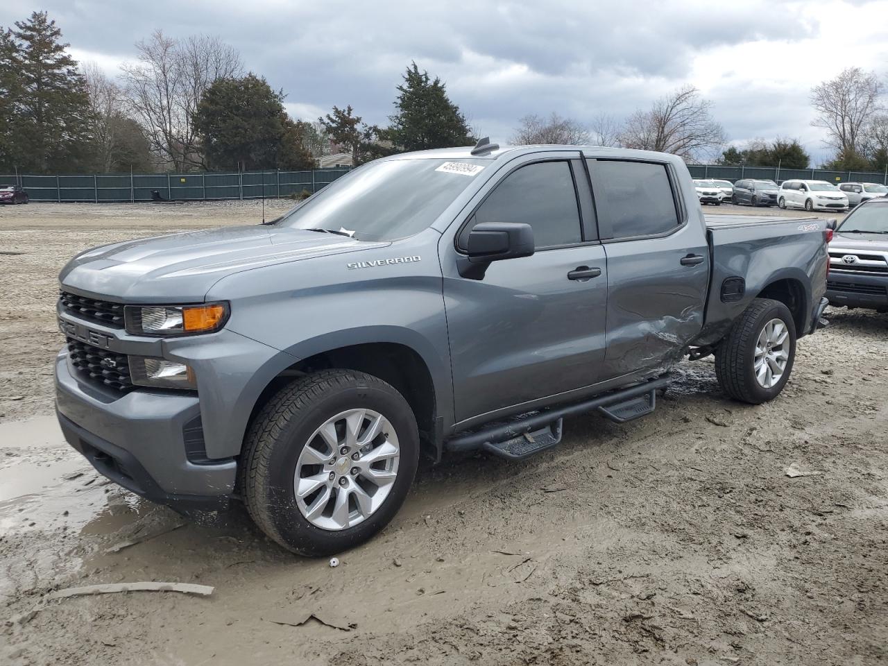 chevrolet silverado 2021 3gcpybek6mg330479