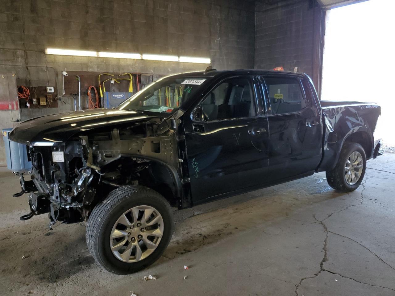 chevrolet silverado 2020 3gcpybek7lg197018