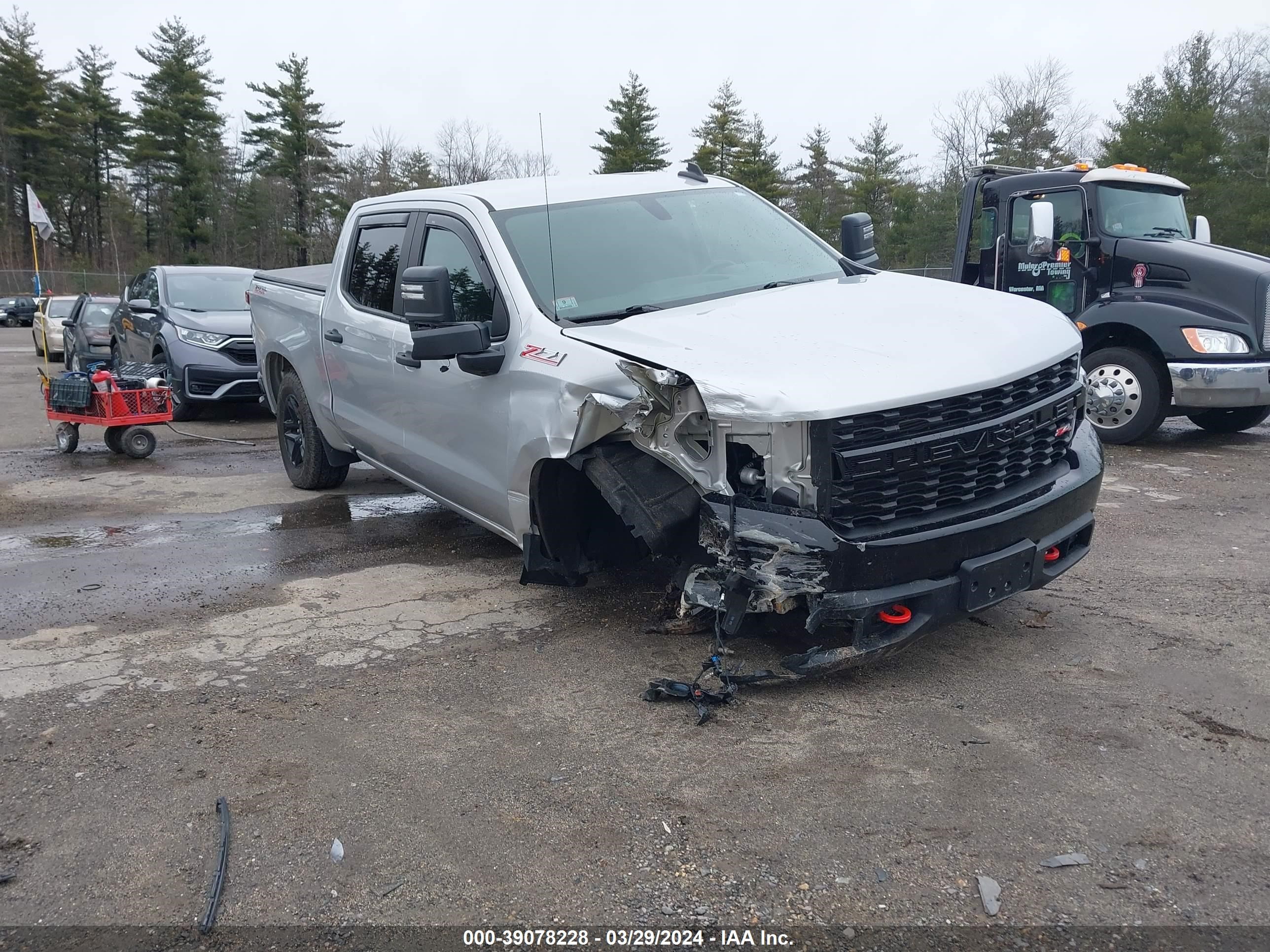 chevrolet silverado 2020 3gcpycef2lg444695