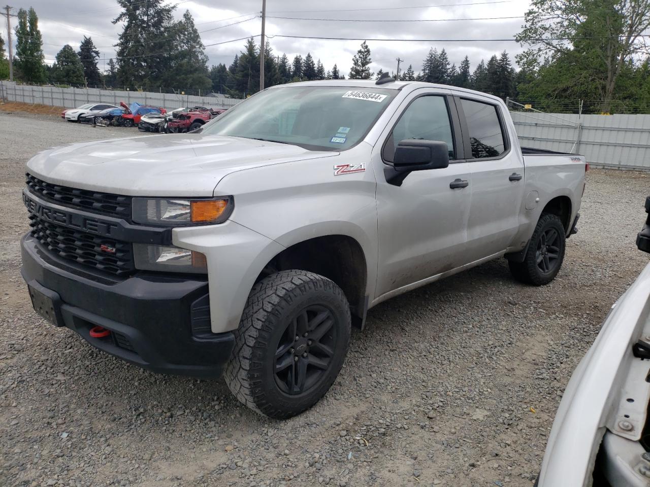 chevrolet silverado 2021 3gcpycef8mg199712