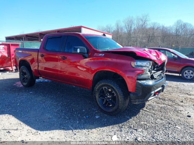 chevrolet silverado 1500 2019 3gcpyfed4kg250698